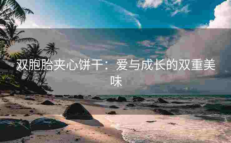 双胞胎夹心饼干：爱与成长的双重美味