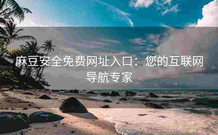 麻豆安全免费网址入口：您的互联网导航专家